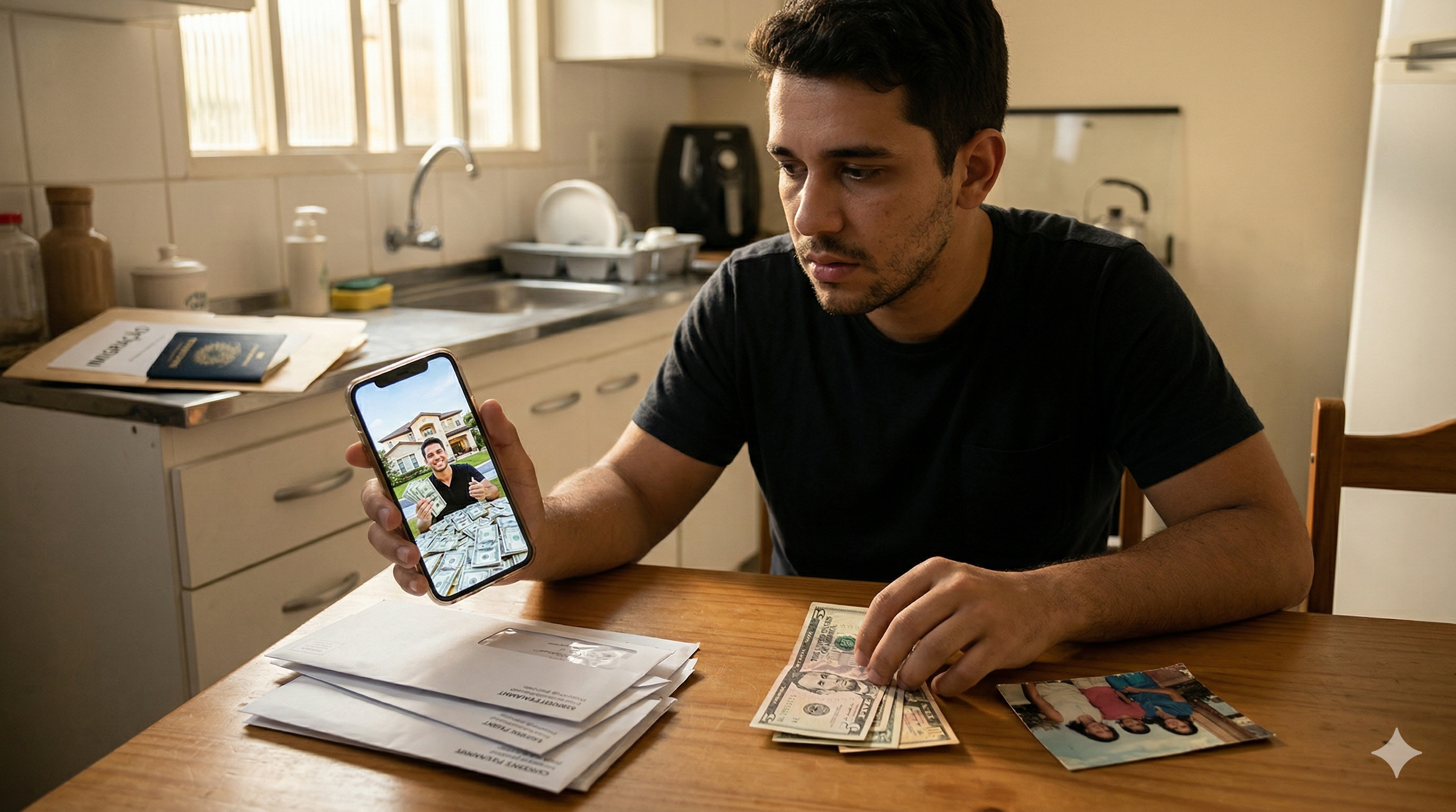 Os perigos da desinformação na internet e a realidade financeira do imigrante nos Estados Unidos