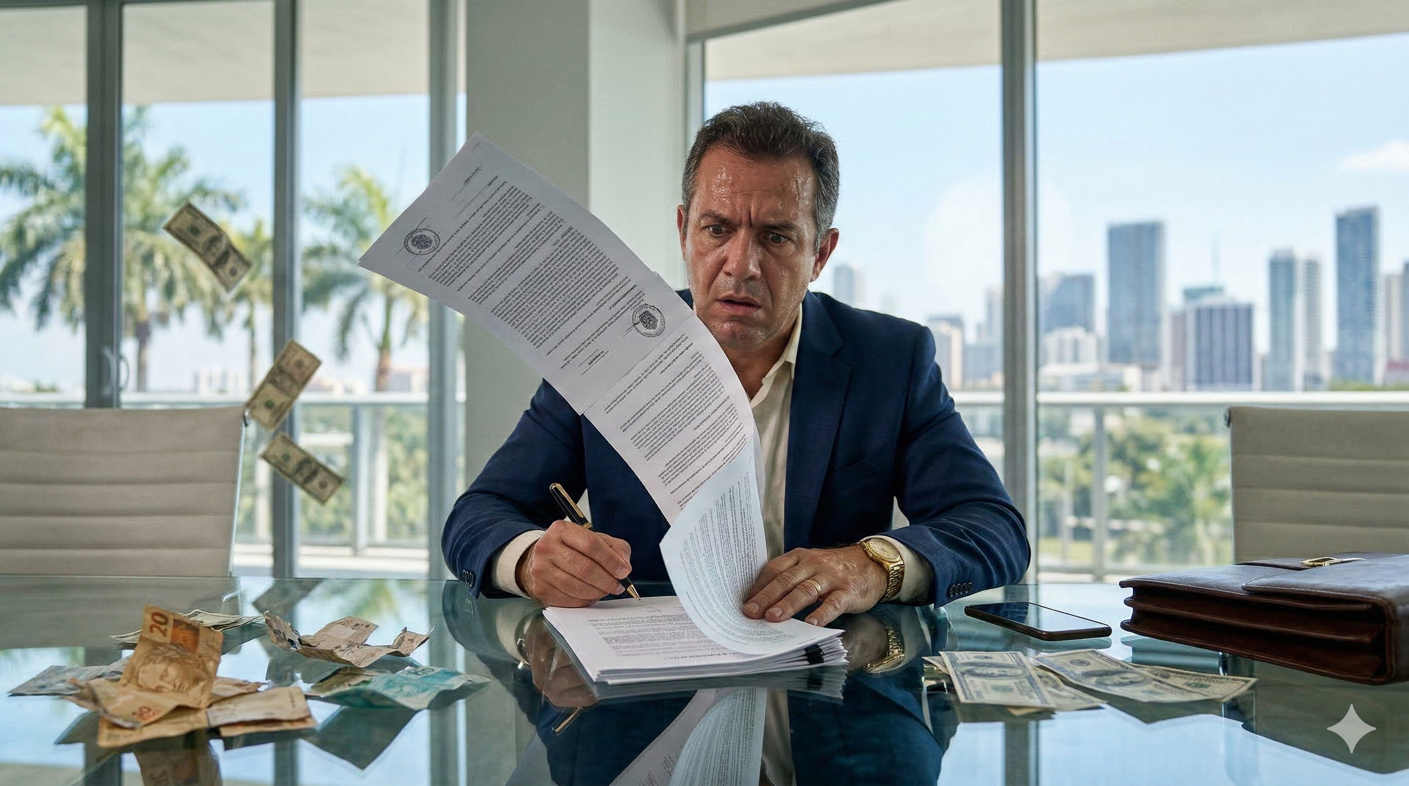 Ignorar o peso letal dos contratos americanos garante a ruína do seu patrimônio na Flórida