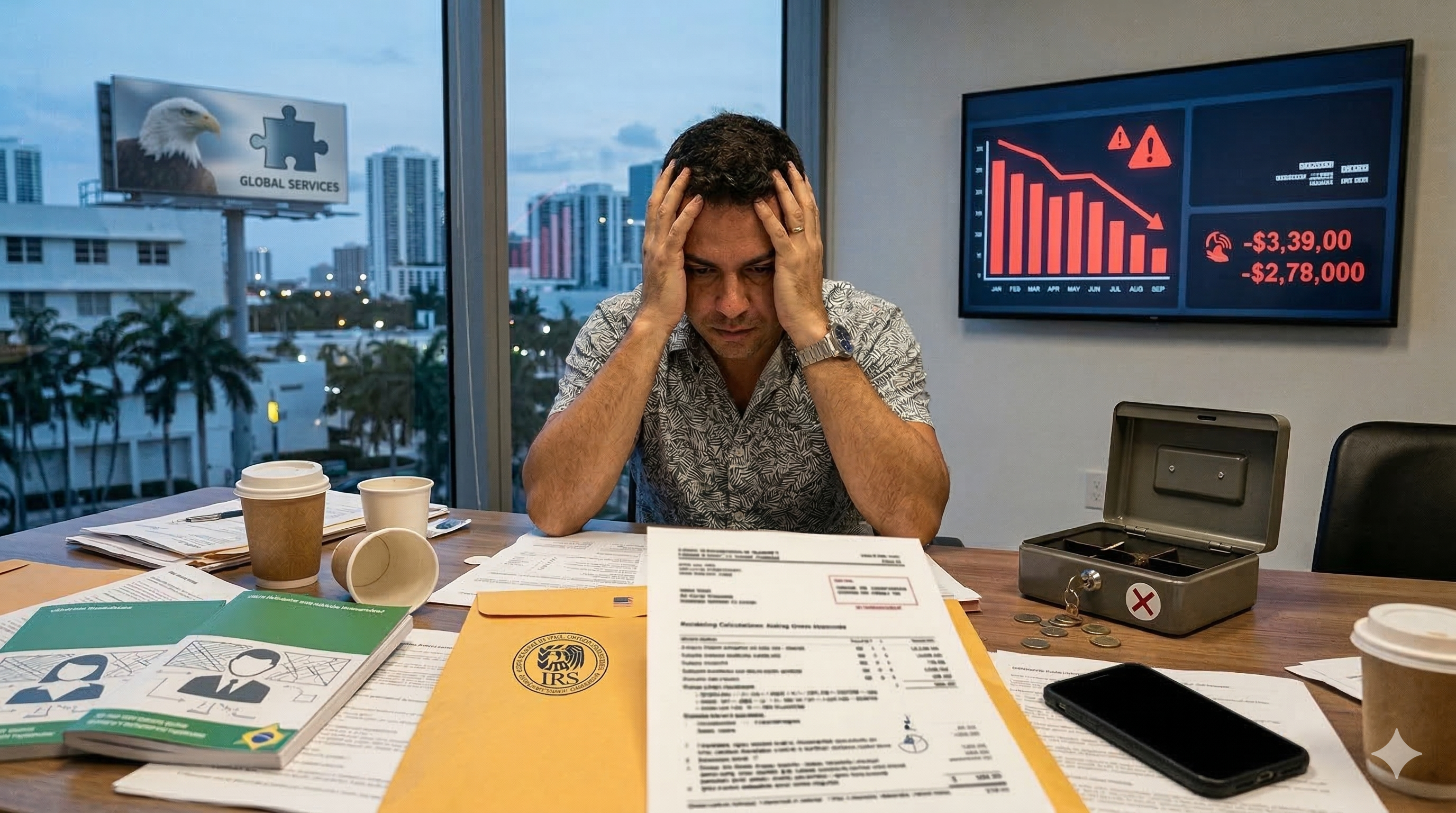 A falsa economia que destrói o caixa da sua nova empresa nos EUA antes mesmo de lucrar