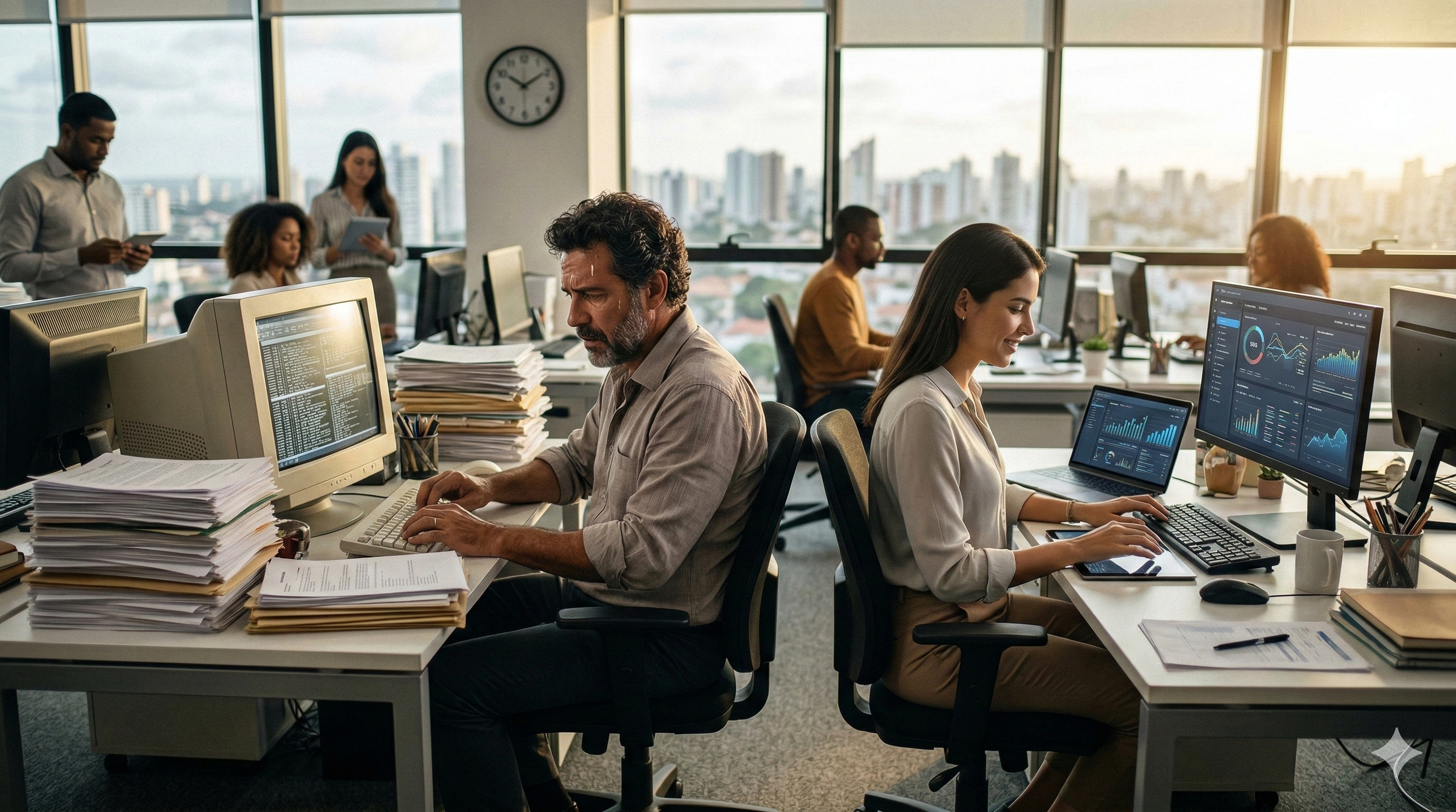 O risco de sua empresa desaparecer em seis meses se você continuar ignorando a revolução da Inteligência Artificial